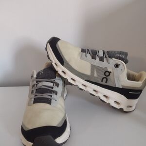 On Cloud CloudVista Glacier Black Athletic Running Sneakers Size 7.5